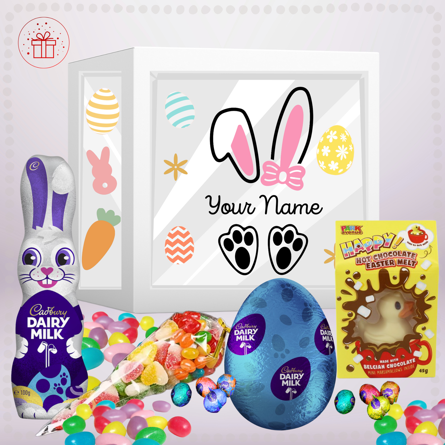 DIY Easter Boxes - Easter treats, Easter Bunny arrival