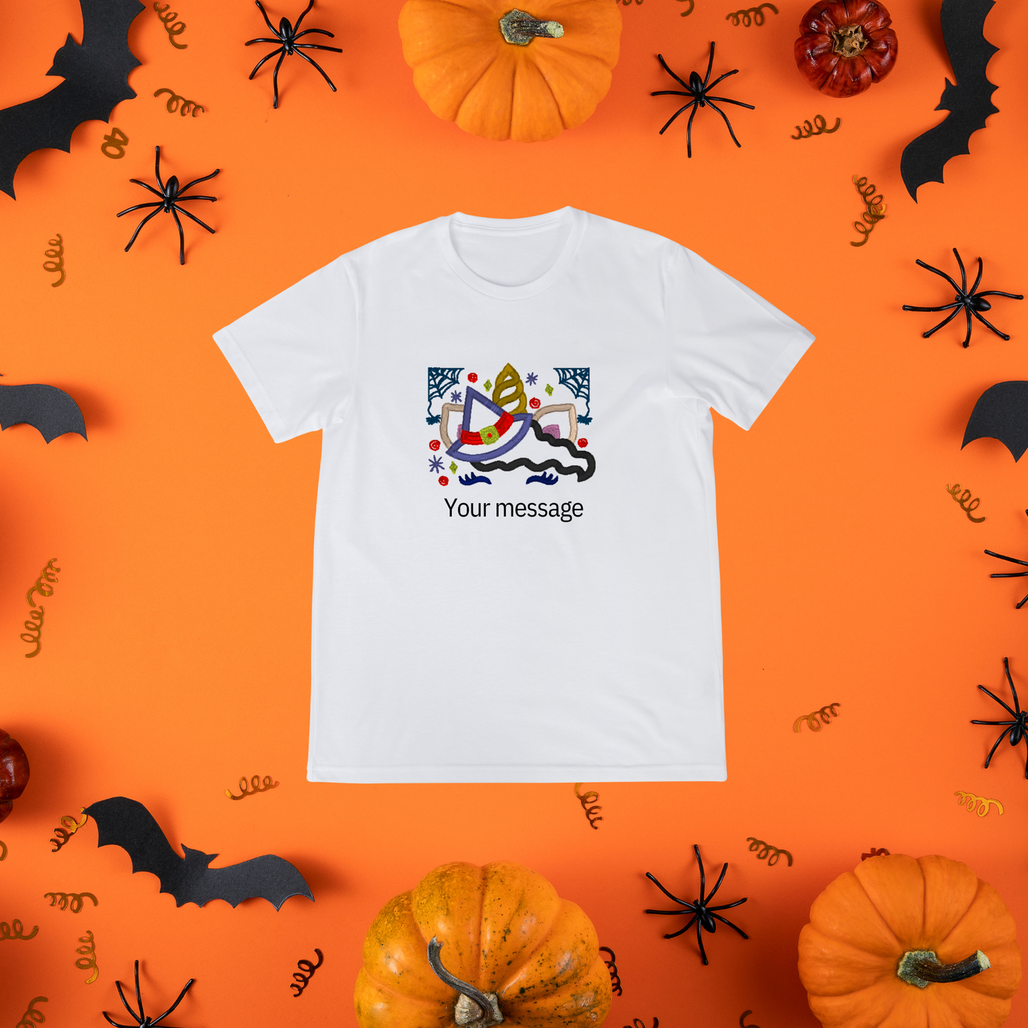 Halloween T shirt - Witchy Unicorn