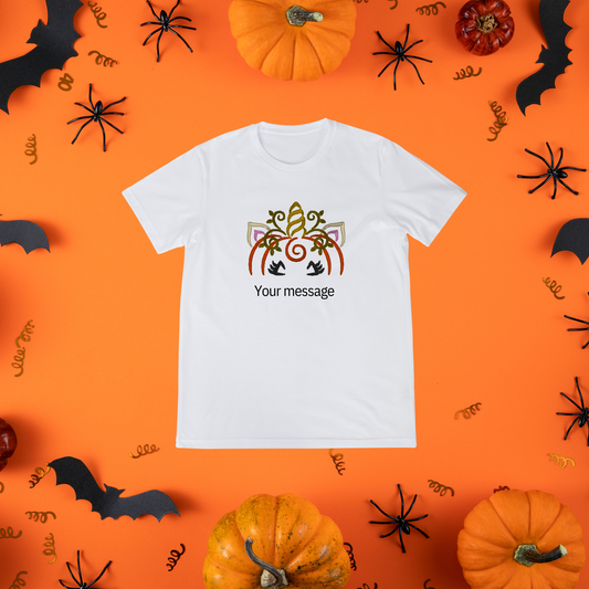 Halloween T shirt - Peekaboo Pumpkin