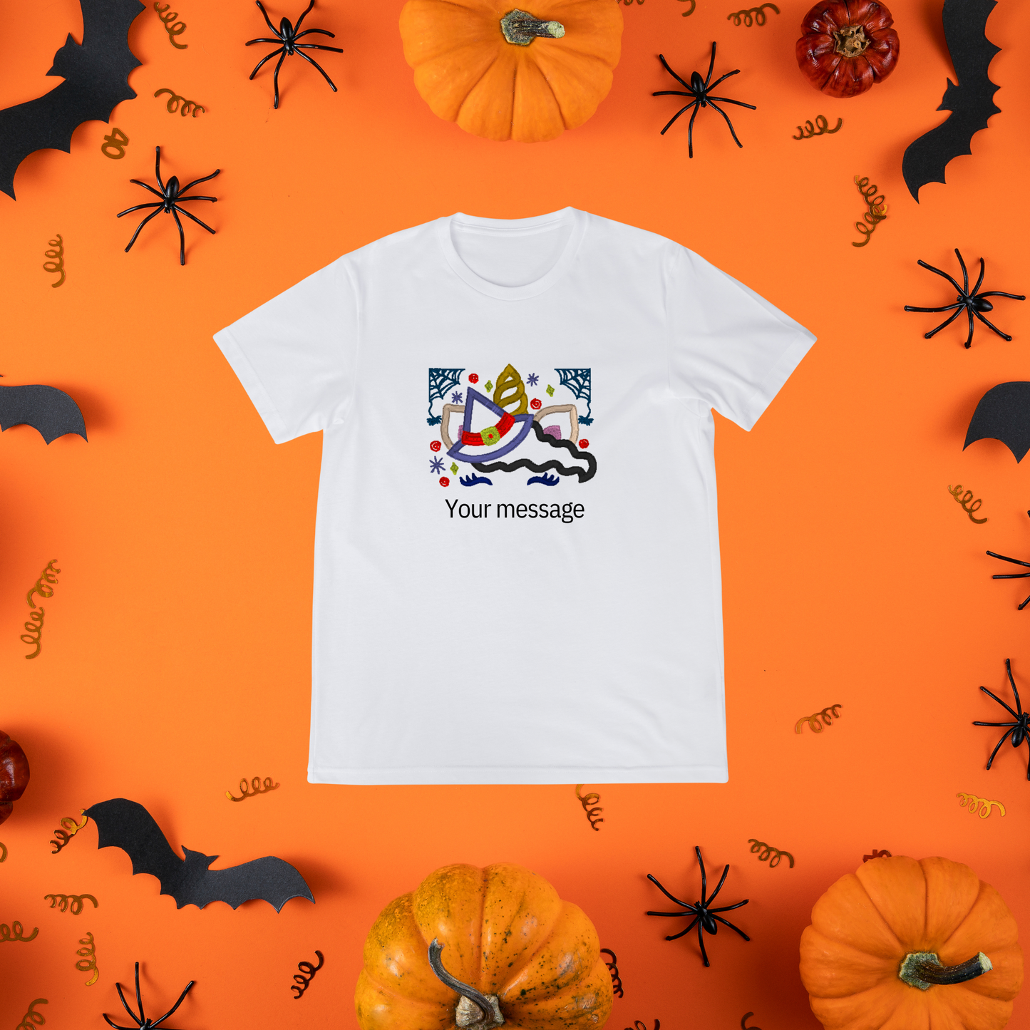 Halloween T shirt -  Witchy Unicorn