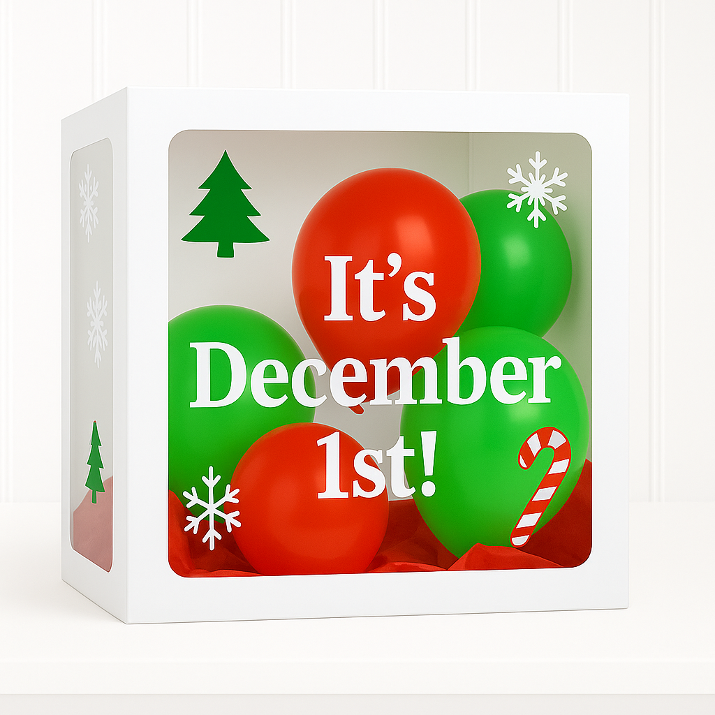 Elf Arrival Box / 1st December Box / Christmas Eve Box