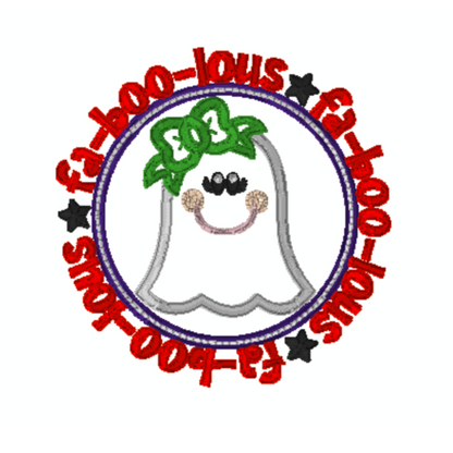 Halloween T shirt - Fab-Boo-Lous Ghost