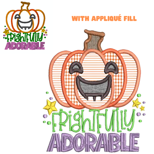 Halloween T shirt - Frightfully Adorable!