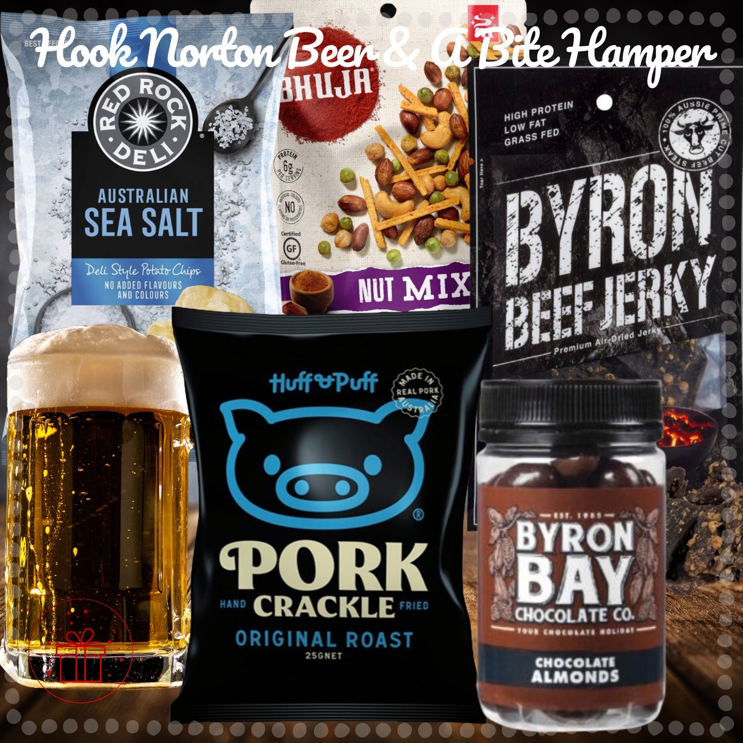 Hook Norton Beer and a Bite Gift Hamper