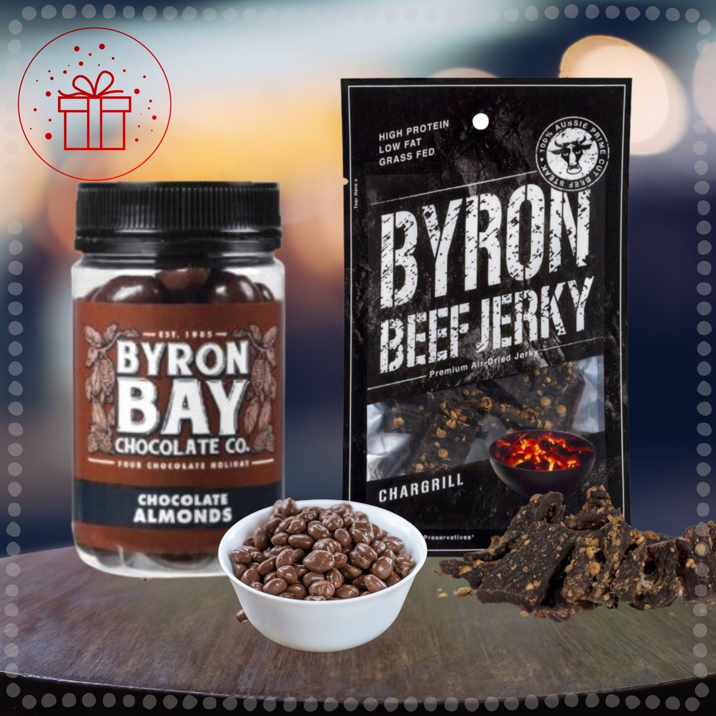 Byron Beef Jerky and Byron Chocolates