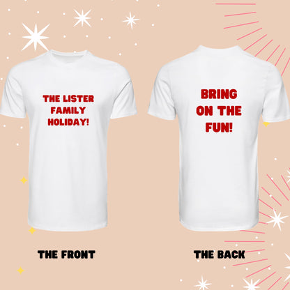 Personalised Kids T-shirt - Embroidery