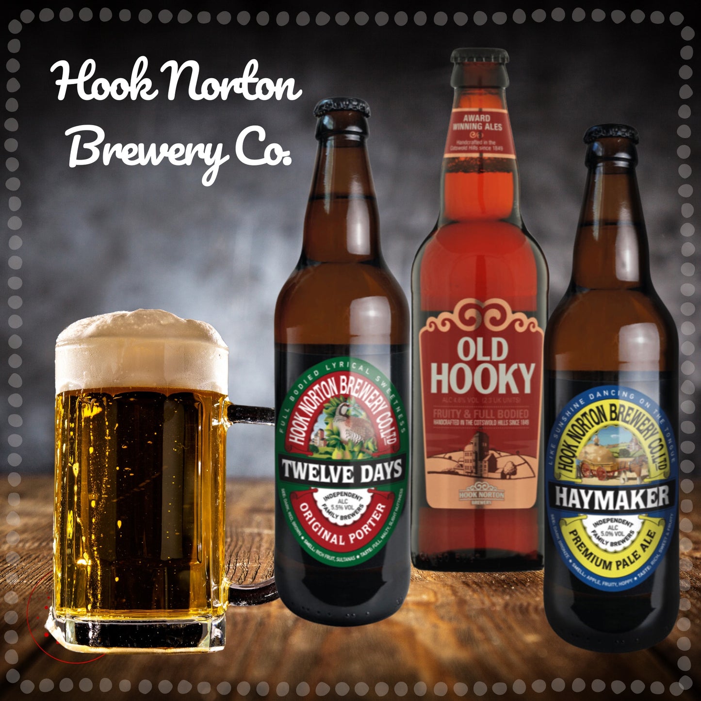 Hook Norton Beer and a Bite Gift Hamper