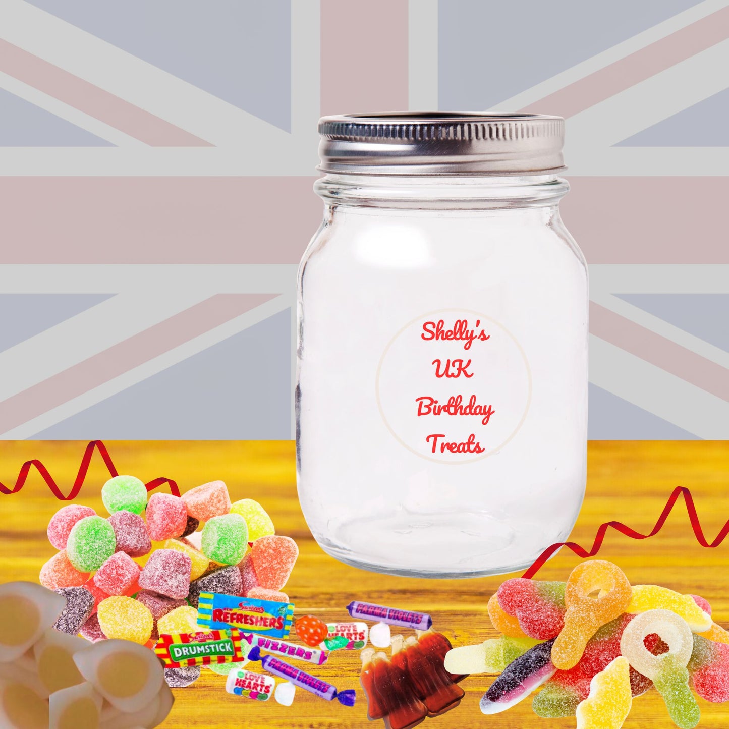 UK Sweets Jar