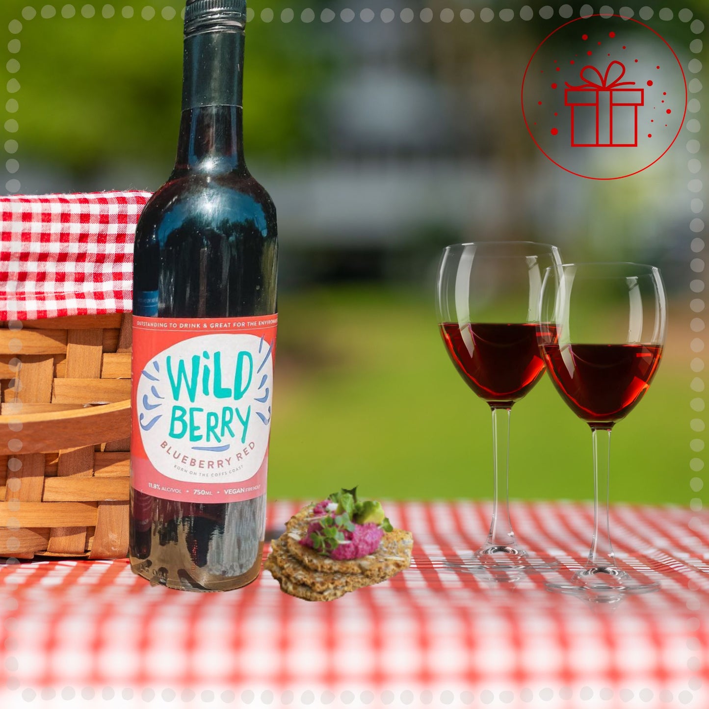 Wild Berry Blueberry Red Wine 750ml