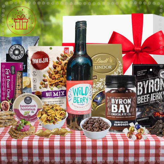 Luxury Wild Berry Blueberry Red Wine Hamper