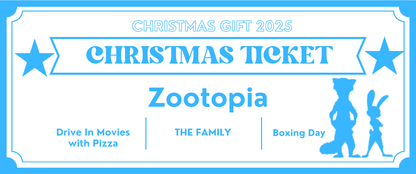Personalised Golden Ticket Voucher – Custom Gift, Experience or Surprise