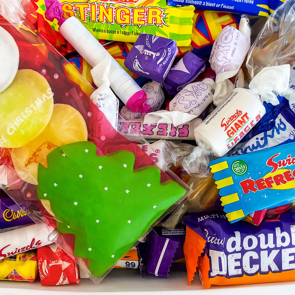 UK Chocolate & Sweet Hamper | UK Christmas Gift Box | British Treats for Expats | Personalised Hamper