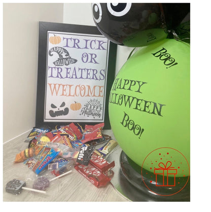 Halloween Mini Stuffed Ballon - spider - *Gold Coast Local only - * Free Delivery