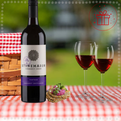 Lux Stonemason Cabernet Sauvignon hamper, Gifts for all, Savoury, Food, Hamper, Valentines, Hampers, Birthday, Gifts, Across the miles