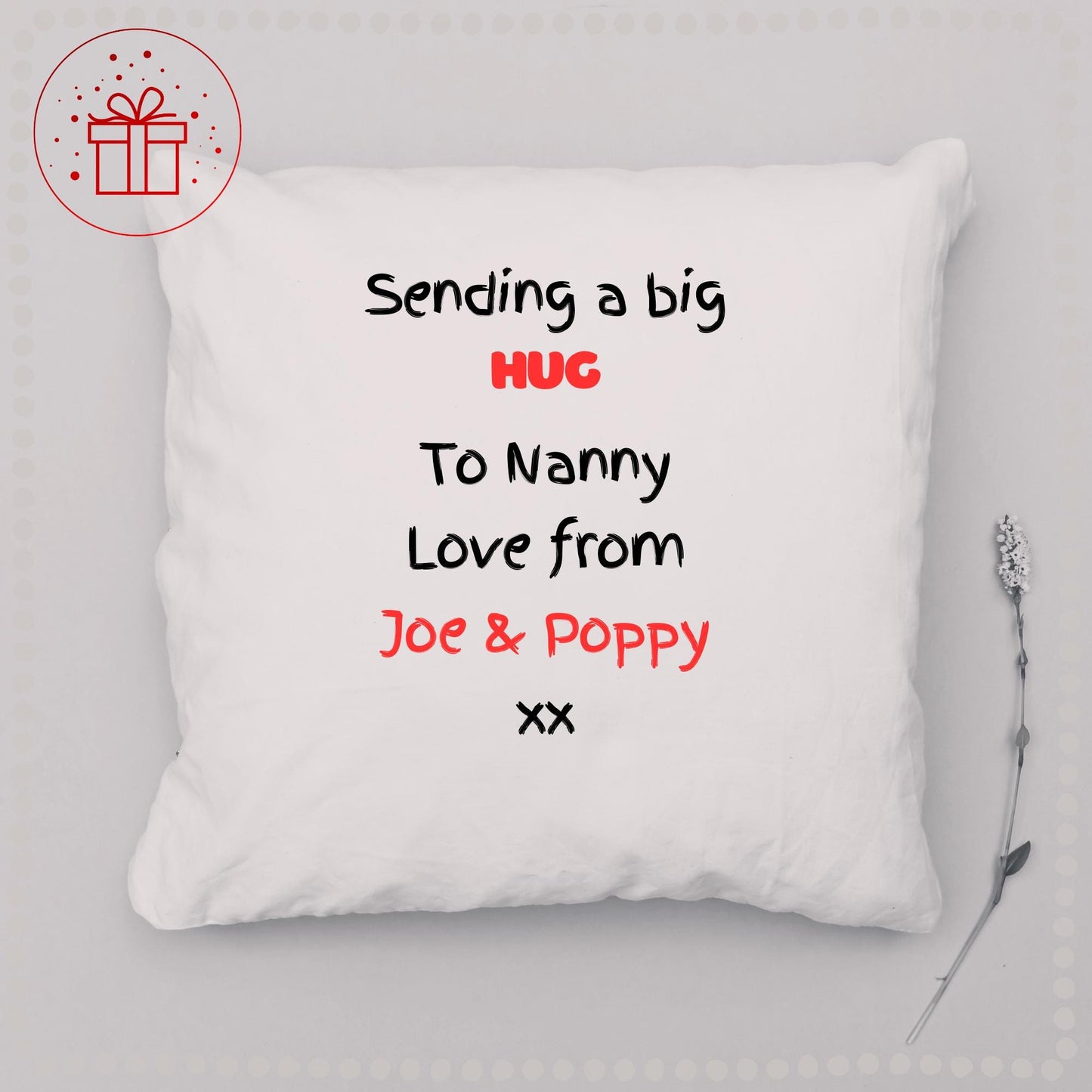 Mothers Day, Fathers Day, personalised pillow, cushion