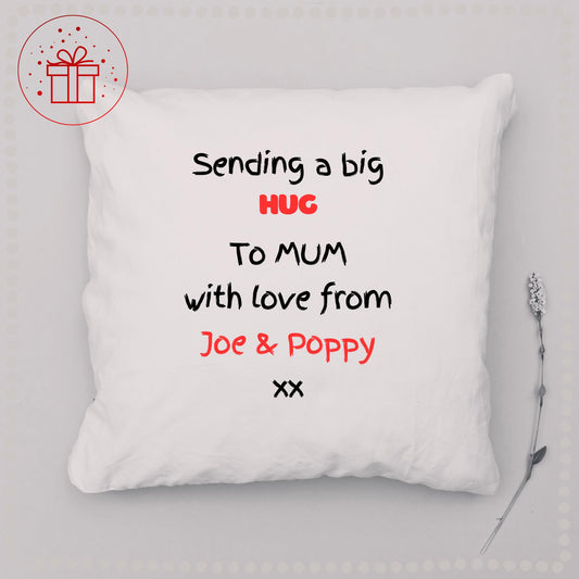 Mothers Day, Fathers Day, personalised pillow, cushion