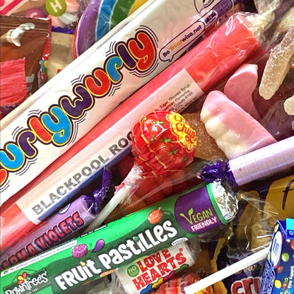 UK Sweets Hamper, Easter, Valentines, Birthday, Fathers Day, Mothers Day, Lollies, chocolates, sweets, Christmas, gifts, across the miles