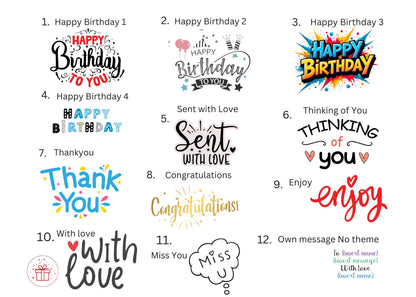 Favourite Treats Gift Hamper, Personalised Sweet and Savoury Gift Box, Chocolate, Snacks and Gourmet Treats