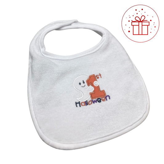 1st Halloween themed Bib to match t-shirt