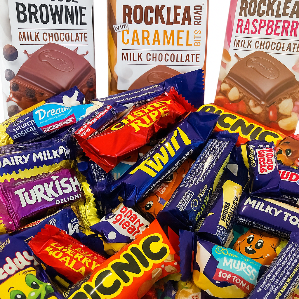 Test - Chocolate & Lolly Hamper | Personalised Sweet Gift Box | 1kg or 1.5kg Assorted Treats | Christmas Gift | Handmade in Australia (Copy)