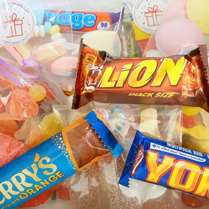 UK Chocolate & Sweet Hamper | UK Christmas Gift Box | British Treats for Expats | Personalised Hamper